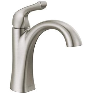 DELTA Faucet 15840LF-SP Arvo Single Hole, SpotShield Brushed Nickel DELTA Faucet 15840LF-SP Arvo Single Hole, SpotShield Brushed Nickel