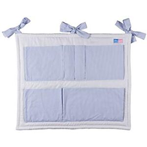 Robert Osswald 1.1.5.1.1.1-K05-13 Utensilo with Pockets for Children's Bed 75 cm x 70 cm Blue Robert Osswald 1.1.5.1.1.1-K05-13 Utensilo with Pockets for Children's Bed 75 cm x 70 cm Blue