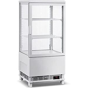 Stalwart Adexa CL68W Countertop Display Fridge, 68L, 3 Shelves, White, 1 Flat Door Stalwart Adexa CL68W Countertop Display Fridge, 68L, 3 Shelves, White, 1 Flat Door