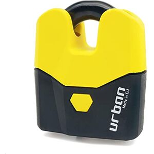 urban U8K High Security Padlock with Key, SRA Approved, Compatible with Chain, Double Locking ø15 Shackle, Anti-Pick & Anti-Drill, Multi Purpose Anti Theft Shielded Padlock for Gates and Containers urban U8K High Security Padlock with Key, SRA Approved, Compatible with Chain, Double Locking ø15 Shackle, Anti-Pick & Anti-Drill, Multi Purpose Anti Theft Shielded Padlock for Gates and Containers