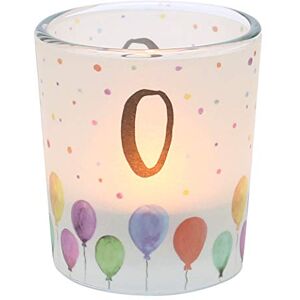 Dekohelden24 Transparent Holder with 1 Tea Light Height 6.5 x 6 cm Number 0 Lantern Glass 0 Dekohelden24 Transparent Holder with 1 Tea Light Height 6.5 x 6 cm Number 0 Lantern Glass 0
