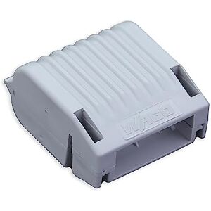 WAGO Gelbox, Moisture Protection for Connecting Terminals, Compatible with the 221 and 2273 Series, Without Splicing Connectors, 207-1331, Size 1, Gray, 4-Piece WAGO Gelbox, Moisture Protection for Connecting Terminals, Compatible with the 221 and 2273 Series, Without Splicing Connectors, 207-1331, Size 1, Gray, 4-Piece
