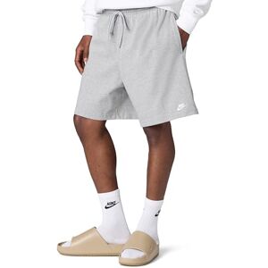 Nike FQ4359-063 Club Shorts Men's DK Grey Heather/White Size L Nike FQ4359-063 Club Shorts Men's DK Grey Heather/White Size L