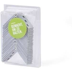 Alberts GAH- 330187 Elbow Brackets Sendzimir-Galvanised 20 x 40 x 40 mm Pack of 25 Alberts GAH- 330187 Elbow Brackets Sendzimir-Galvanised 20 x 40 x 40 mm Pack of 25