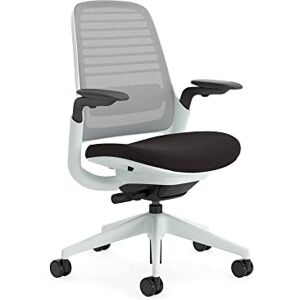 Steelcase Series 1 Ergonomic Office Chair With LiveBack Lumbar Support And 4D Armests Nickel/Anthracite Steelcase Series 1 Ergonomic Office Chair With LiveBack Lumbar Support And 4D Armests Nickel/Anthracite