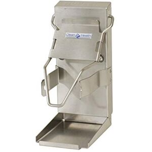 Clean-4-Health Universal disinfectant dispenser with arm lever, adjustable to different container sizes up to 1 litre bottles, for the table or wall mounting. Clean-4-Health Universal disinfectant dispenser with arm lever, adjustable to different container sizes up to 1 litre bottles, for the table or wall mounting.