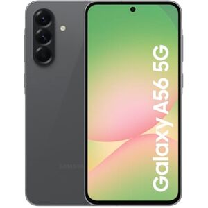 SAMSUNG Galaxy A56 5G Smartphone, Awesome Intelligence, 8GB RAM, 256GB Memory Storage, 50MP Camera, Awesome Graphite, 3 Year Extended Warranty (UK Version) SAMSUNG Galaxy A56 5G Smartphone, Awesome Intelligence, 8GB RAM, 256GB Memory Storage, 50MP Camera, Awesome Graphite, 3 Year Extended Warranty (UK Version)