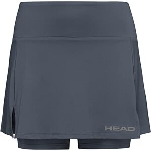 HEAD Women's Club Basic Skort, Anthracite, XXL HEAD Women's Club Basic Skort, Anthracite, XXL