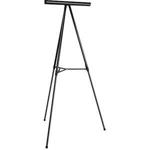 Amazon Basics Heavy Duty Presentation Display Stand Easel, Adjustable Height Telescope Tripod, 3 Legs, Black Amazon Basics Heavy Duty Presentation Display Stand Easel, Adjustable Height Telescope Tripod, 3 Legs, Black