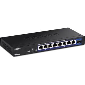 TRENDnet TEG-S5091 9-Port 2.5G Unmanaged Switch with 10G SFP+ Port TRENDnet TEG-S5091 9-Port 2.5G Unmanaged Switch with 10G SFP+ Port