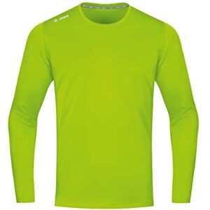 JAKO Run 2.0 Men's Running Sweatshirt Neon Green JAKO Run 2.0 Men's Running Sweatshirt Neon Green