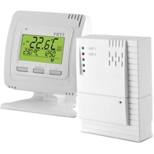 Elektrobock Wireless room thermostat set EOB FRT7B2 clear display with backlight Elektrobock Wireless room thermostat set EOB FRT7B2 clear display with backlight