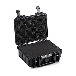 B&W Outdoor Transport Case Type 500 with Cubed Foam Black Waterproof according to IP67 Certification, Dustproof, Virtually Indestructible B&W Outdoor Transport Case Type 500 with Cubed Foam Black Waterproof according to IP67 Certification, Dustproof, Virtually Indestructible