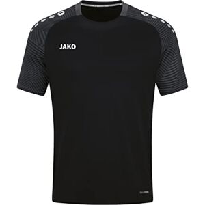 JAKO Men's Performance T-Shirt, Black/Anthra Light, M JAKO Men's Performance T-Shirt, Black/Anthra Light, M