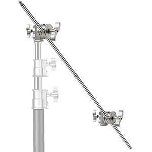 NEEWER Extension Grip Arm Boom Arm with 2 Pieces Grip Heads 40 inches/101.6 centimeters Aluminum Alloy Construction for Light Stand,Reflector and Other Equipment for Studio Video Photography(Silver) NEEWER Extension Grip Arm Boom Arm with 2 Pieces Grip Heads 40 inches/101.6 centimeters Aluminum Alloy Construction for Light Stand,Reflector and Other Equipment for Studio Video Photography(Silver)