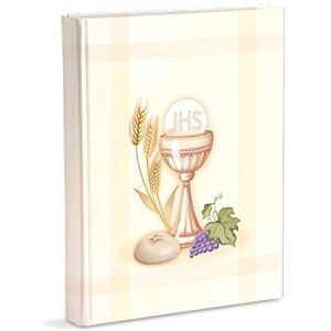 Mareli Photo Album Communion Format 20x25, 60 Pages with Tissue, Beige Mareli Photo Album Communion Format 20x25, 60 Pages with Tissue, Beige