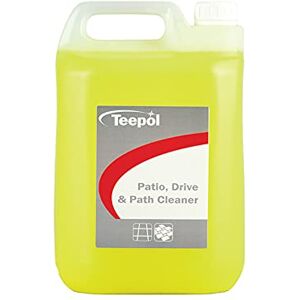 Teepol Patio Cleaner Fluid Multi-Purpose Driveway Cleaner – Removes Dirt, Oil & Algae, Ideal for Patios, Paths & Driveways, Easy Rinse Formula, 5L Teepol Patio Cleaner Fluid Multi-Purpose Driveway Cleaner – Removes Dirt, Oil & Algae, Ideal for Patios, Paths & Driveways, Easy Rinse Formula, 5L