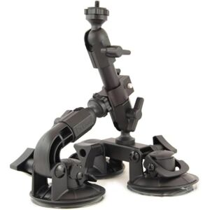 Delkin Fat Gecko Triple Suction Camera Mount Powerful Suction Cup Camera Mount for Car, Motorcycle, Desk, Window Secure and Adjustable Action Camera Holder for Video Recording Delkin Fat Gecko Triple Suction Camera Mount Powerful Suction Cup Camera Mount for Car, Motorcycle, Desk, Window Secure and Adjustable Action Camera Holder for Video Recording
