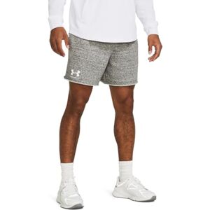 Under Armour Men's Rival Terry 6in Short, Lightweight Men's Gym Gear for Training and Warm Ups, Versatile Sports Shorts with Pockets,Onyx White / / Onyx White,XXL Under Armour Men's Rival Terry 6in Short, Lightweight Men's Gym Gear for Training and Warm Ups, Versatile Sports Shorts with Pockets,Onyx White / / Onyx White,XXL