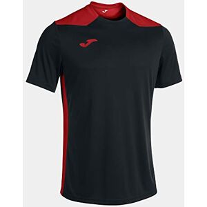 Joma Championship Vi Men's T-Shirt Black-red Joma Championship Vi Men's T-Shirt Black-red