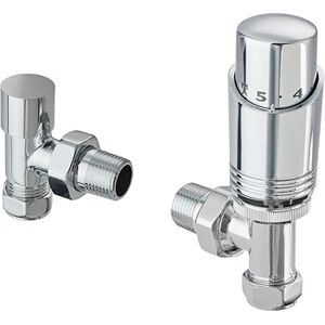 Terma Radiator Valves, Chrome Terma Radiator Valves, Chrome