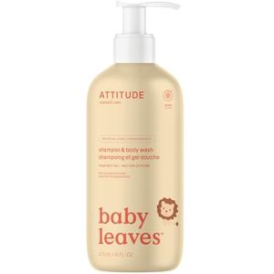 ATTITUDE 2in1 Hair Shampoo and Body Wash for Baby, Plant and Mineral-Based Gentle Formula, EWG Verified, Vegan Baby Products, Pear Nectar, 473 mL ATTITUDE 2in1 Hair Shampoo and Body Wash for Baby, Plant and Mineral-Based Gentle Formula, EWG Verified, Vegan Baby Products, Pear Nectar, 473 mL