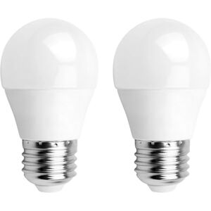 Blendend G45 LED with E27 Socket, Provides a Power of 4.9W. Package Includes 2 Units. Ideal for efficient and Long-Lasting Lighting in Homes and Offices. Blendend G45 LED with E27 Socket, Provides a Power of 4.9W. Package Includes 2 Units. Ideal for efficient and Long-Lasting Lighting in Homes and Offices.