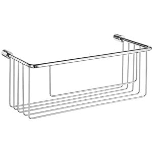 SMEDBO Sideline Soap Basket, Brass, Silver, 26.7 x 11.7 x 10.5 cm SMEDBO Sideline Soap Basket, Brass, Silver, 26.7 x 11.7 x 10.5 cm