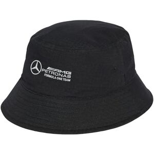 adidas Unisex Mercedes AMG Petronas Formula ONE Team Mechanics Bucket HAT, Black/Reflective Silver, XS adidas Unisex Mercedes AMG Petronas Formula ONE Team Mechanics Bucket HAT, Black/Reflective Silver, XS