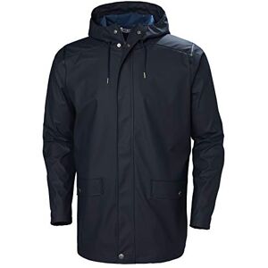 Helly Hansen Men's Moss Rain Coat, Navy, S Helly Hansen Men's Moss Rain Coat, Navy, S