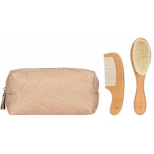 THUN Cosmetic Bag for Baby Accessories Cosmetic Bag: Outer 100% Polyester, Inside: 100% Polyester. Brush: Beech Wood and Goat Hair Baby Dolce Fattoria Collection 20 x 8 x 10 cm THUN Cosmetic Bag for Baby Accessories Cosmetic Bag: Outer 100% Polyester, Inside: 100% Polyester. Brush: Beech Wood and Goat Hair Baby Dolce Fattoria Collection 20 x 8 x 10 cm