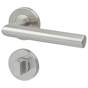 Yale Claire Handle with Bathroom Escutcheon Yale Claire Handle with Bathroom Escutcheon