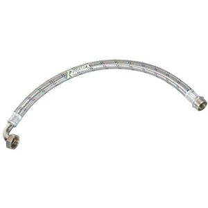 Ribimex PRSTTF70 Braided Stainless Steel Tube 70 cm, Silver, 3x23x23 cm Ribimex PRSTTF70 Braided Stainless Steel Tube 70 cm, Silver, 3x23x23 cm