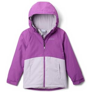 Columbia Youth Girls Alpine Action 3 Jacket, Ski Jacket, Lavender Pearl Melange/Razzle, L Columbia Youth Girls Alpine Action 3 Jacket, Ski Jacket, Lavender Pearl Melange/Razzle, L