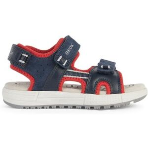 Geox J Sandal Albums Boy, Navy red, 10 UK Child Geox J Sandal Albums Boy, Navy red, 10 UK Child