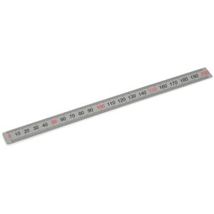 Ganter Normelemente Scale/Ruler Stainless Steel Self-Adhesive Horizontal Arrangement 200 mm 1 Piece GN 711-NI-200-W-L Ganter Normelemente Scale/Ruler Stainless Steel Self-Adhesive Horizontal Arrangement 200 mm 1 Piece GN 711-NI-200-W-L