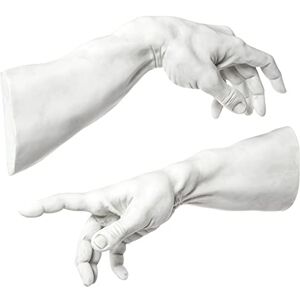 Design Toscano The Creation Wall Sculptures, Off White, 7.5x42x16.5 cm Design Toscano The Creation Wall Sculptures, Off White, 7.5x42x16.5 cm