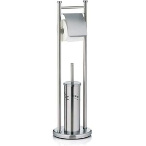 Kela "Swing Toilet Set, Stainless-Steel, Silver Kela "Swing Toilet Set, Stainless-Steel, Silver