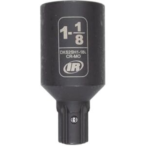 Ingersoll-Rand DXS2 Deep Impact Socket, 1-1/8 Inch SAE, Chrome-Molybdenum Steel Ingersoll-Rand DXS2 Deep Impact Socket, 1-1/8 Inch SAE, Chrome-Molybdenum Steel