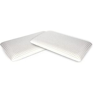 Talamo Italia Talamo Italia Pair of 2 bed cushions, memory foam pillow, Made in Italy, Hypoallergenic, Ergonomic, 1000 holes, Breathable, 70x39xh10cm Talamo Italia Talamo Italia Pair of 2 bed cushions, memory foam pillow, Made in Italy, Hypoallergenic, Ergonomic, 1000 holes, Breathable, 70x39xh10cm