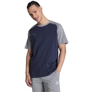 Puma Men's Teamcup Casuals Tee, Parisian Night, L UK Puma Men's Teamcup Casuals Tee, Parisian Night, L UK