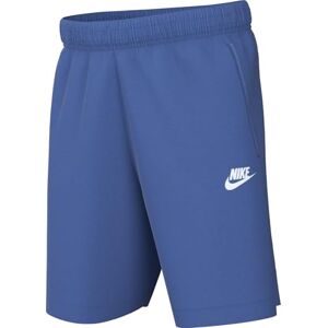 Nike Kids Club Knit 6In Lbr Shorts, Comet Blue/Comet Blue/White, 7/8 Years Nike Kids Club Knit 6In Lbr Shorts, Comet Blue/Comet Blue/White, 7/8 Years