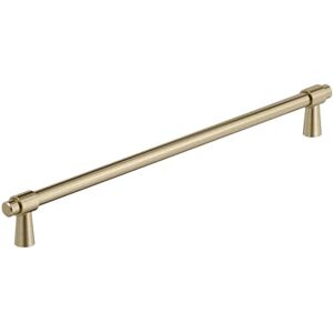 Amerock Destine 12-5/8 inch (320mm) Center-to-Center Golden Champagne Cabinet Pull, BP36903BBZ Amerock Destine 12-5/8 inch (320mm) Center-to-Center Golden Champagne Cabinet Pull, BP36903BBZ