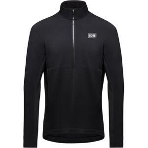 GOREWEAR TrailKPR Hybrid 1/2-Zip Mens, Black, L GOREWEAR TrailKPR Hybrid 1/2-Zip Mens, Black, L