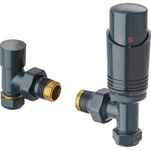 Terma Radiator Valves, Anthracite Terma Radiator Valves, Anthracite