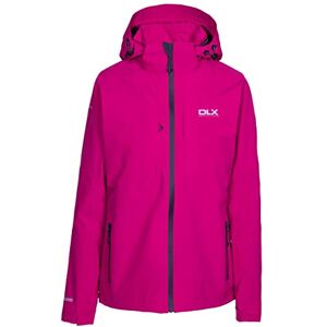 Trespass DLX Martina, Raspberry, XXS, Waterproof Jacket with Removable Hood for Women, XX-Small / 2X-Small / 2XS, Pink Trespass DLX Martina, Raspberry, XXS, Waterproof Jacket with Removable Hood for Women, XX-Small / 2X-Small / 2XS, Pink