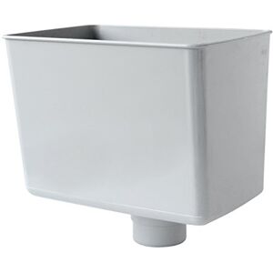 First Plast RCR080N Rectangular rain Folder, Gray, ø 80 mm First Plast RCR080N Rectangular rain Folder, Gray, ø 80 mm