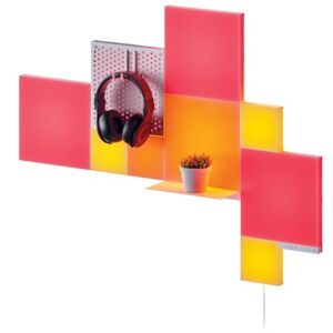 Nanoleaf Blocks 10-Pack Combo Starter Kit Mix RGBW Color-Changing Wall Light Panels, Light Pegboard & Shelf, Pixel-Art Style, Bluetooth, Wi-Fi Control via App & Voice (Works with Alexa, Apple) Nanoleaf Blocks 10-Pack Combo Starter Kit Mix RGBW Color-Changing Wall Light Panels, Light Pegboard & Shelf, Pixel-Art Style, Bluetooth, Wi-Fi Control via App & Voice (Works with Alexa, Apple)