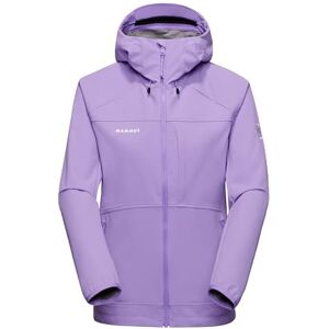 Mammut Ultimate Comfort SO Hooded Jacket Women Softshell Coat for Outdoor Activities & Hiking Lavandin, XS Mammut Ultimate Comfort SO Hooded Jacket Women Softshell Coat for Outdoor Activities & Hiking Lavandin, XS