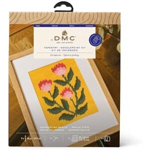 DMC Summertime Dahlia Medium Tapestry-Needlepoint Kit DMC Summertime Dahlia Medium Tapestry-Needlepoint Kit